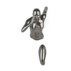 Figurative|Wall Art^Statues & Sculptures Infinity Woman 28cm Anthracite Resin Wall Sculpture