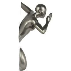 Figurative|Wall Art^Statues & Sculptures Infinity Woman 50cm Anthracite Resin Wall Sculpture