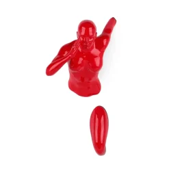 Figurative|Wall Art^Statues & Sculptures Infinity Woman 28cm Red Resin Wall Sculpture