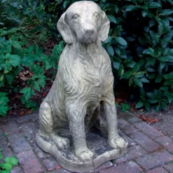 Dogs^Statues & Sculptures Irish Setter Stone Garden Statue