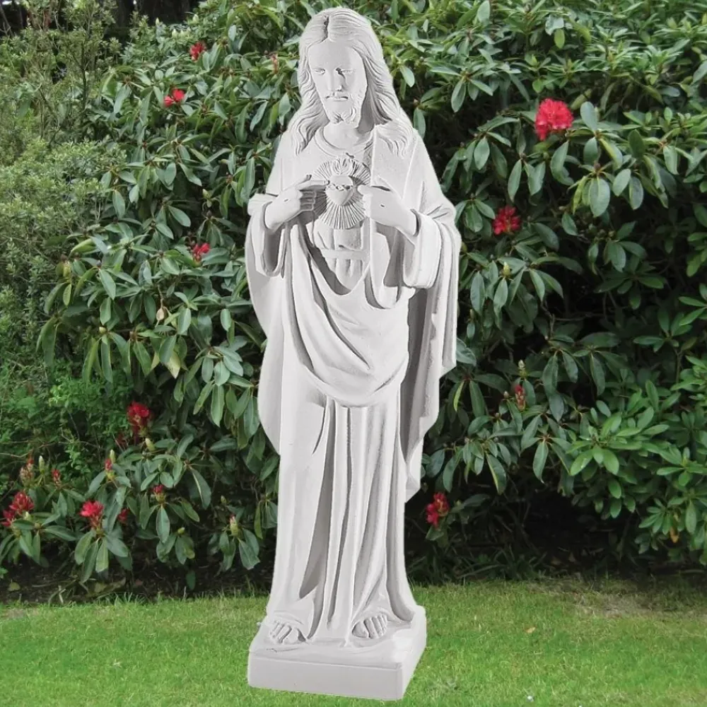 Jesus^Statues & Sculptures Jesus Christ 70cm Marble Resin Garden Statue
