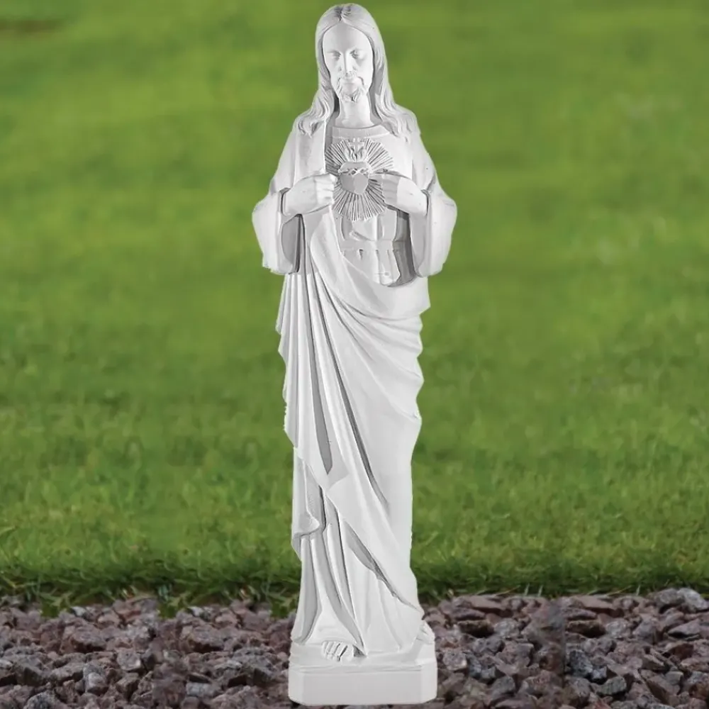 Jesus^Statues & Sculptures Jesus Christ 51cm Marble Resin Garden Statue