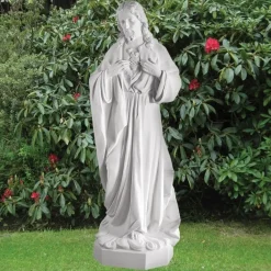 Jesus^Statues & Sculptures Jesus Christ 185cm Marble Resin Garden Statue