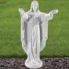 Jesus^Statues & Sculptures Jesus Christ 79cm Marble Resin Garden Statue