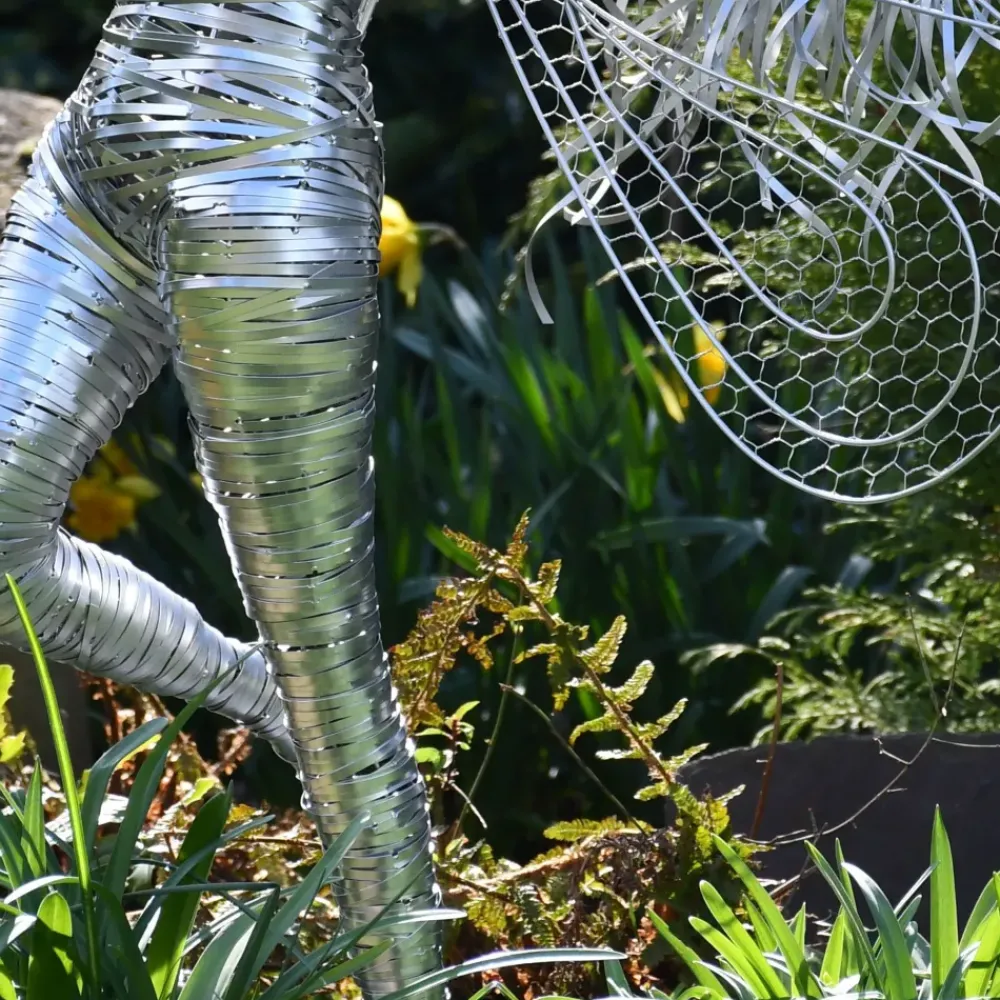 Fairies^Statues & Sculptures Kaida Fairy Metal Wire Garden Sculpture