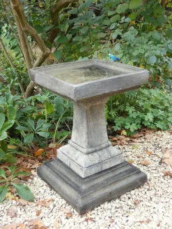 Bird Baths^Statues & Sculptures Keymer Modern Stone Garden Birdbath