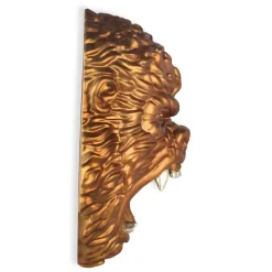 Wall Art|Animals^Statues & Sculptures King Gorilla 43cm Bronze Resin Wall Sculpture