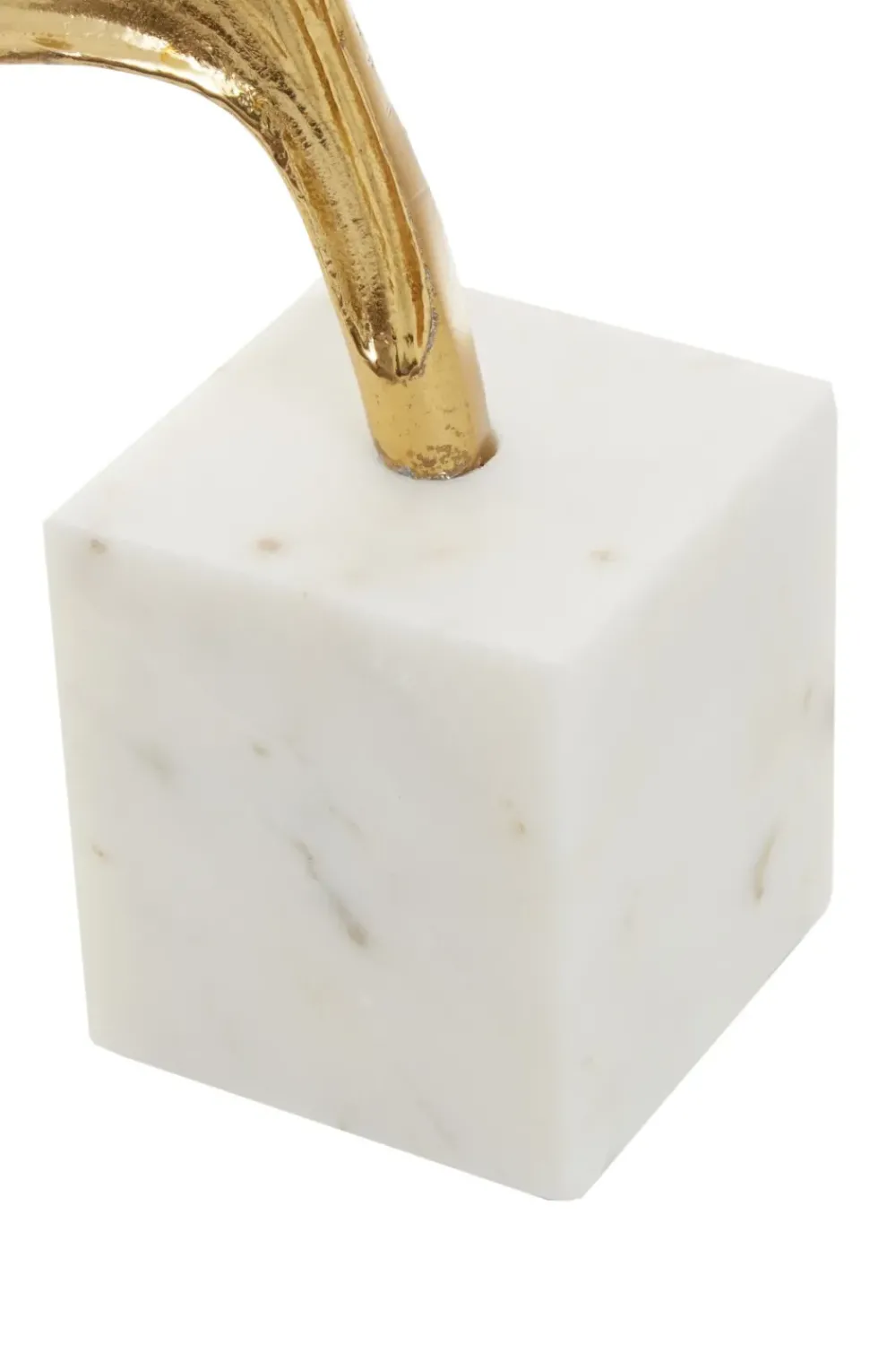 Table Top|Contemporary^Statues & Sculptures Leaf of Light 30cm Gold Metal Indoor Sculpture