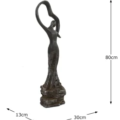 Modern^Statues & Sculptures Love & Dancing Modern Poly Resin Garden Statue