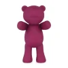 Table Top|Animals^Statues & Sculptures Love Bear 29cm Fuchsia Resin Indoor Sculpture
