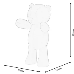 Table Top|Animals^Statues & Sculptures Love Bear 29cm Fuchsia Resin Indoor Sculpture