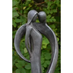 Modern^Statues & Sculptures Loving Kiss Modern Poly Resin Garden Statue