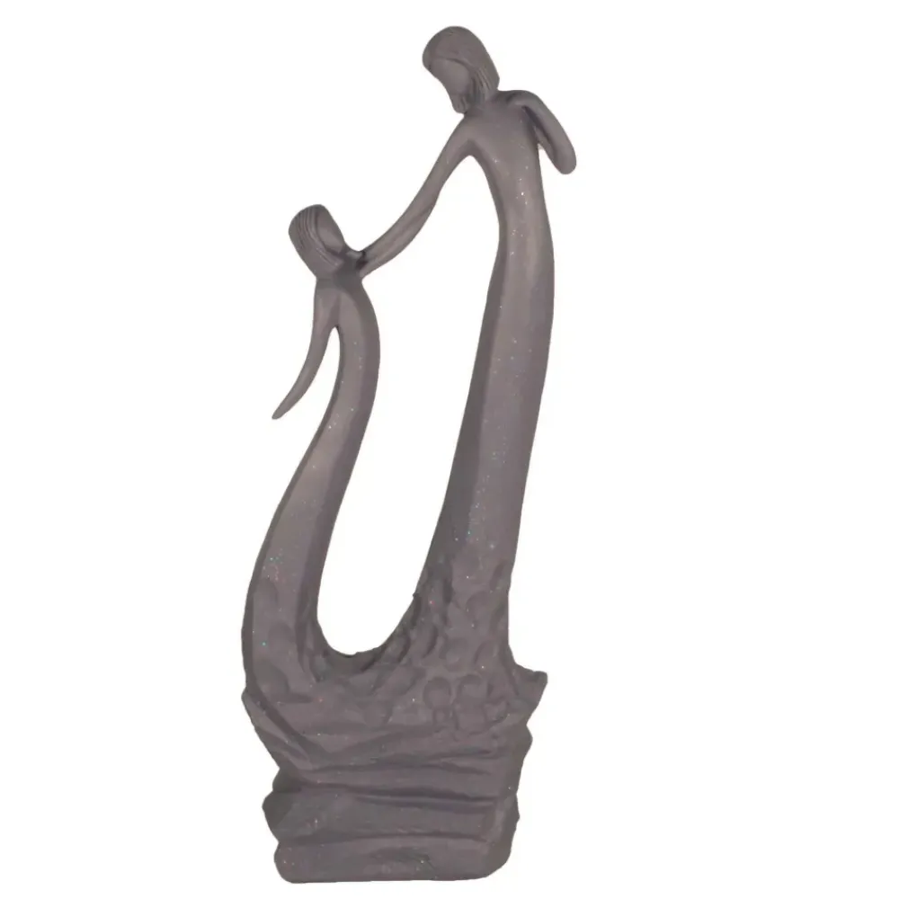 Modern^Statues & Sculptures Loving Mother 80cm Modern Poly Resin Garden Statue