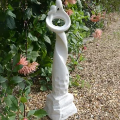 Modern^Statues & Sculptures Loving Twist Modern Poly Resin Garden Statue