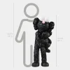 Figurative|Floor Standing^Statues & Sculptures Lucify Bedtime 135cm Black Resin Indoor Sculpture