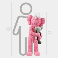Figurative|Floor Standing^Statues & Sculptures Lucify Bedtime 135cm Pink Resin Indoor Sculpture