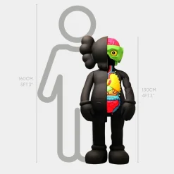 Figurative|Floor Standing^Statues & Sculptures Lucify Biofusion 130cm Black Resin Indoor Sculpture