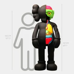 Giant|Figurative^Statues & Sculptures Lucify Biofusion 187cm Black Resin Indoor Sculpture