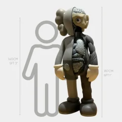 Giant|Figurative^Statues & Sculptures Lucify Biofusion 187cm Grey Resin Indoor Sculpture