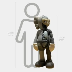 Figurative|Floor Standing^Statues & Sculptures Lucify Biofusion 130cm Grey Resin Indoor Sculpture