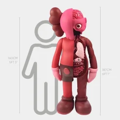 Giant|Figurative^Statues & Sculptures Lucify Biofusion 187cm Red Resin Indoor Sculpture