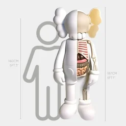 Giant|Figurative^Statues & Sculptures Lucify Biofusion 187cm White Resin Indoor Sculpture