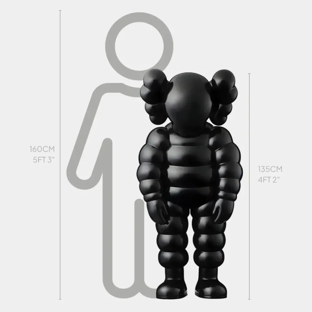 Figurative|Floor Standing^Statues & Sculptures Lucify Bounce 135cm Black Resin Indoor Sculpture