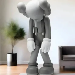 Figurative|Floor Standing^Statues & Sculptures Lucify Daze 130cm Grey Resin Indoor Sculpture