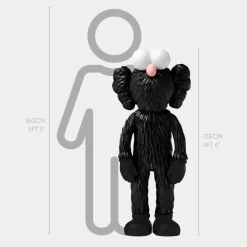 Figurative|Floor Standing^Statues & Sculptures Lucify Fuzz 135cm Black Resin Indoor Sculpture
