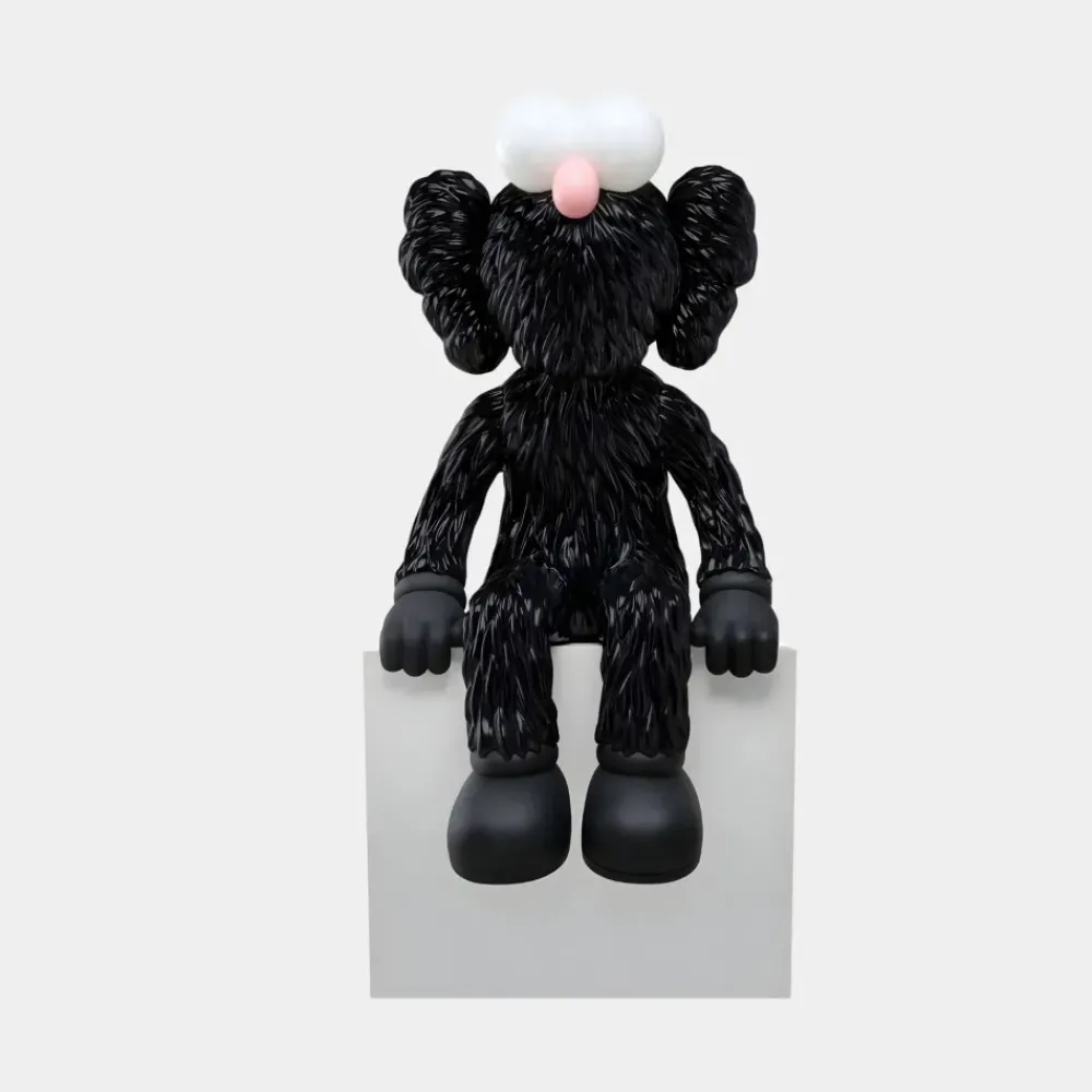 Figurative|Floor Standing^Statues & Sculptures Lucify Fuzz 70cm Black Resin Indoor Sculpture