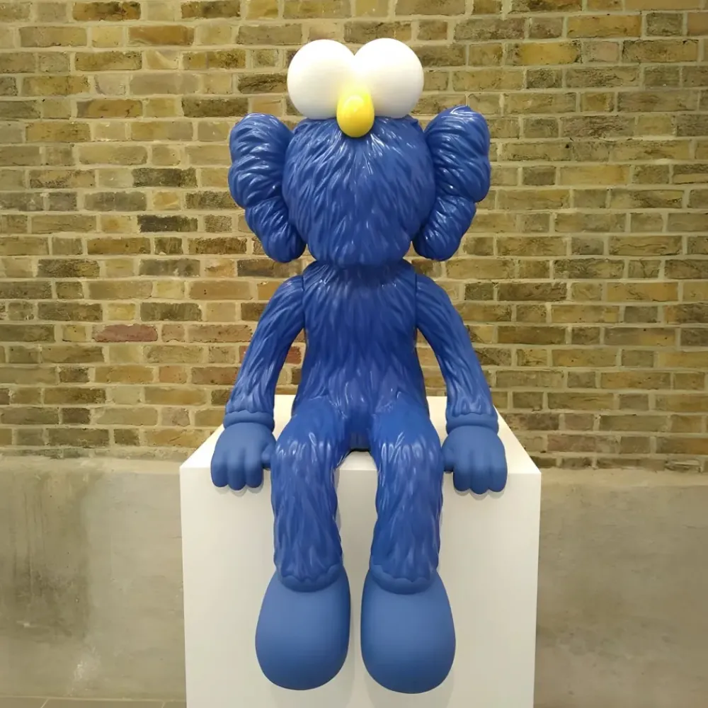 Figurative|Floor Standing^Statues & Sculptures Lucify Fuzz 70cm Blue Resin Indoor Sculpture