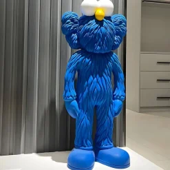 Figurative|Floor Standing^Statues & Sculptures Lucify Fuzz 135cm Blue Resin Indoor Sculpture