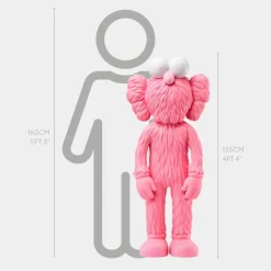 Figurative|Floor Standing^Statues & Sculptures Lucify Fuzz 135cm Pink Resin Indoor Sculpture
