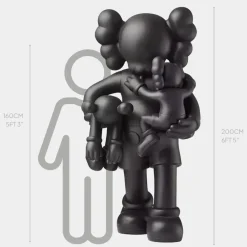 Giant|Figurative^Statues & Sculptures Lucify Go 200cm Black Resin Indoor Sculpture