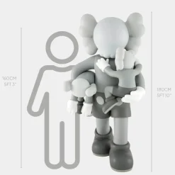 Giant|Figurative^Statues & Sculptures Lucify Go 180cm Grey Resin Indoor Sculpture
