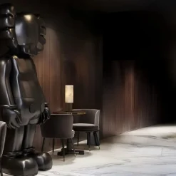 Table Top|Floor Standing^Statues & Sculptures Lucify Seek 70cm Black Resin Indoor Sculpture