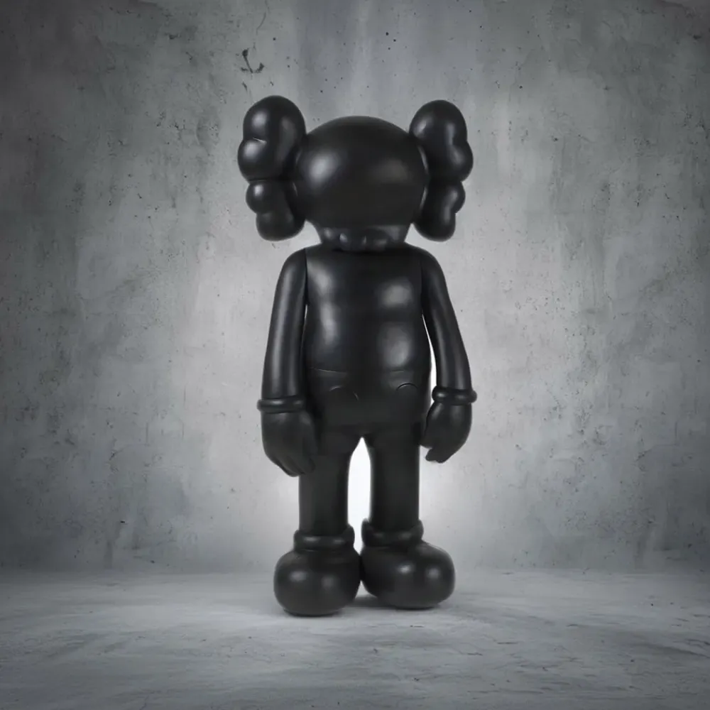 Giant|Figurative^Statues & Sculptures Lucify Seek 170cm Cosmic Black Resin Indoor Sculpture