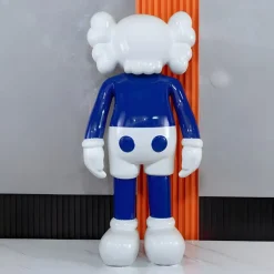 Giant|Figurative^Statues & Sculptures Lucify Seek 170cm Deep Blue Resin Indoor Sculpture