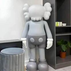 Giant|Figurative^Statues & Sculptures Lucify Seek 220cm Grey Resin Indoor Sculpture