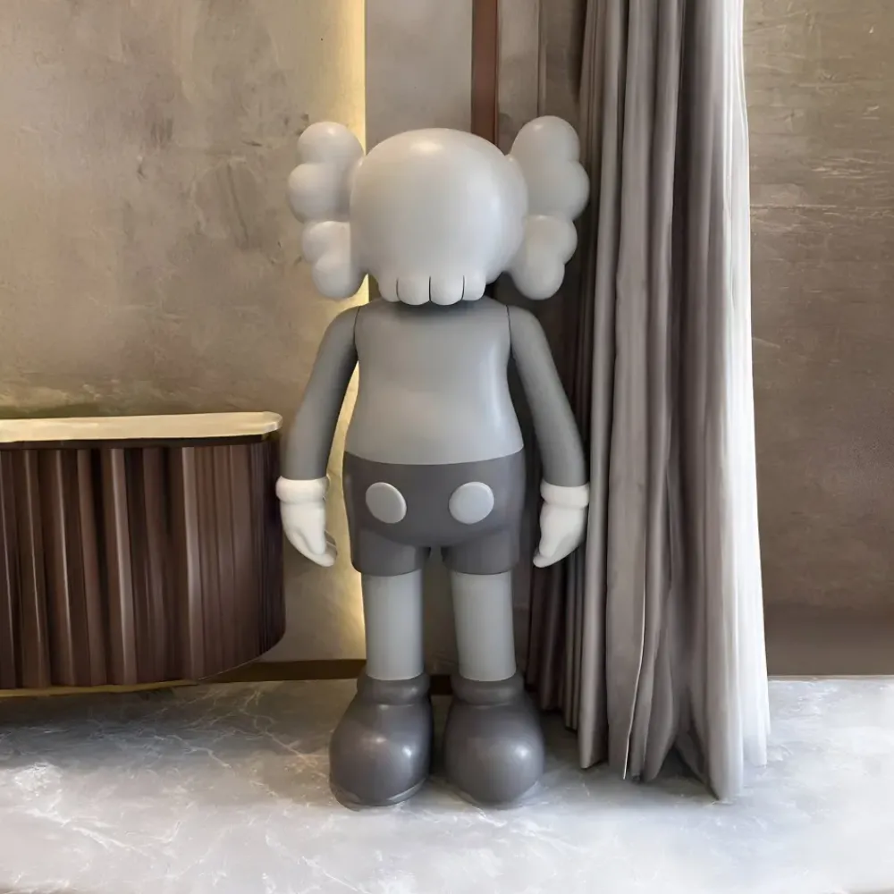 Giant|Figurative^Statues & Sculptures Lucify Seek 170cm Grey Resin Indoor Sculpture