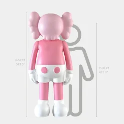 Giant|Figurative^Statues & Sculptures Lucify Seek 170cm Pink Resin Indoor Sculpture