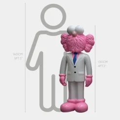 Figurative|Floor Standing^Statues & Sculptures Lucify Vogue 130cm Grey Resin Indoor Sculpture