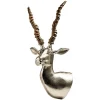 Wall Art|Animals^Statues & Sculptures Majestic Gazelle Head 55cm Metal Wall Sculpture