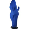 Floor Standing|Animals^Statues & Sculptures Majestic Horse Head 151cm Blu Blue Resin Sculpture