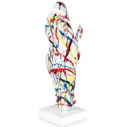 Table Top|Animals^Statues & Sculptures Majestic Horse Head 70cm Multicoloured Resin Sculpture