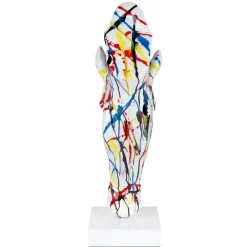 Table Top|Animals^Statues & Sculptures Majestic Horse Head 70cm Multicoloured Resin Sculpture