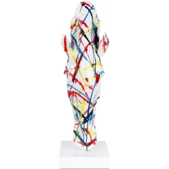 Table Top|Animals^Statues & Sculptures Majestic Horse Head 70cm Multicoloured Resin Sculpture