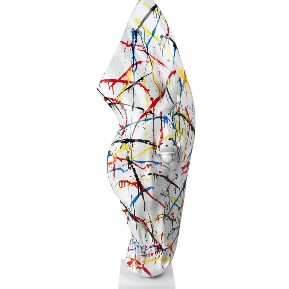 Floor Standing|Animals^Statues & Sculptures Majestic Horse Head 151cm Multicoloured Resin Sculpture