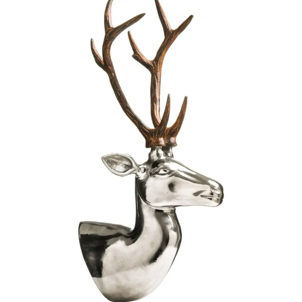 Wall Art|Animals^Statues & Sculptures Majestic Stag Head 55cm Metal Wall Sculpture