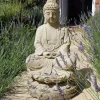 Buddha^Statues & Sculptures Meditation Buddha Stone Garden Statue